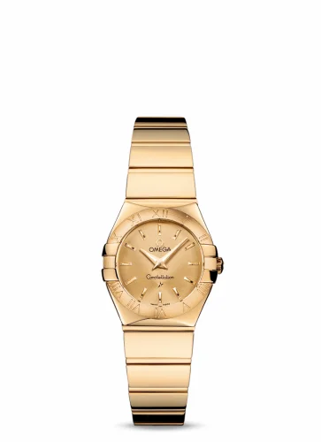 Omega Constellation Quartz 24 Polished Yellow Gold / Champagne 123.50.24.60.08.002 (12350246008002)